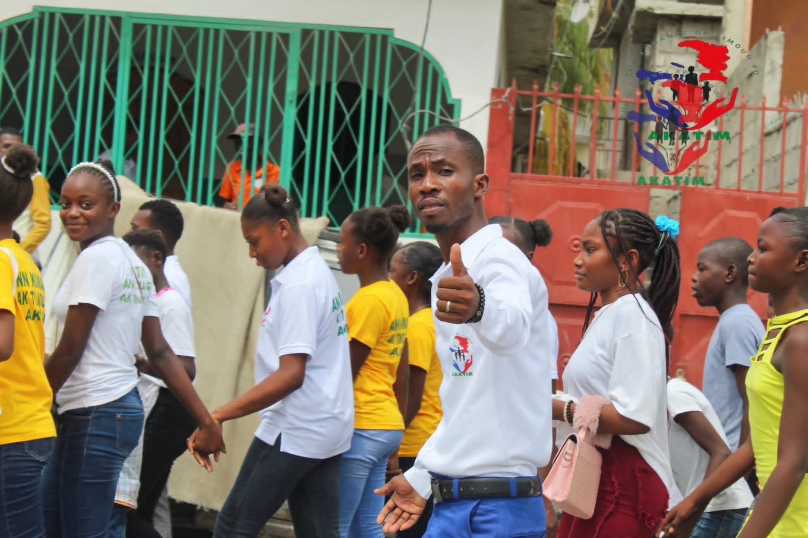 Marche à l'occasion de la journée mondiale contre le travail des enfants juin 2025